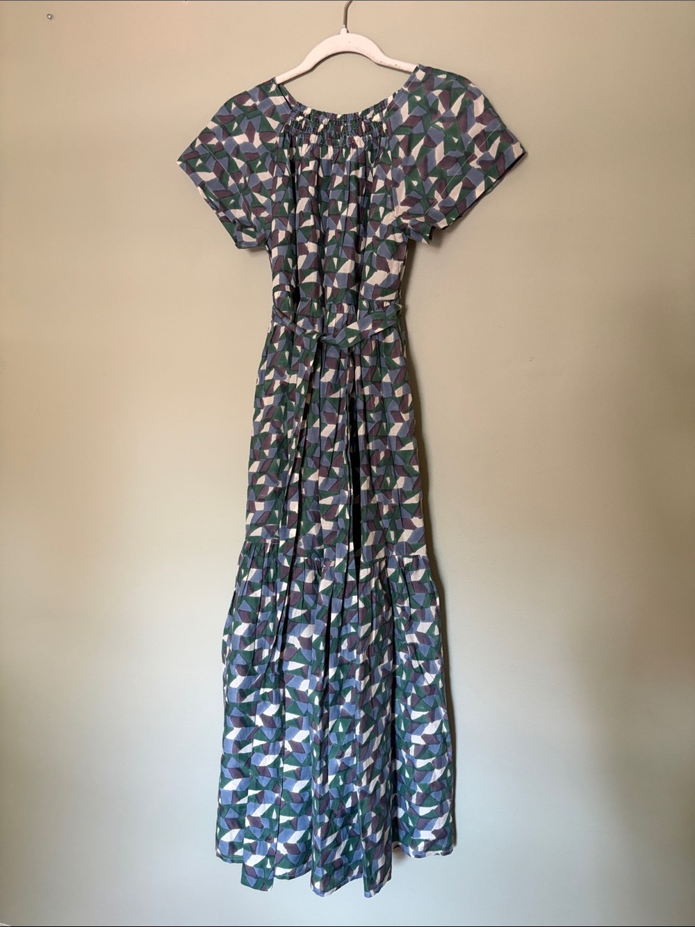 Mirth Vienna Maxi Dress Seaglass in Aegean XS